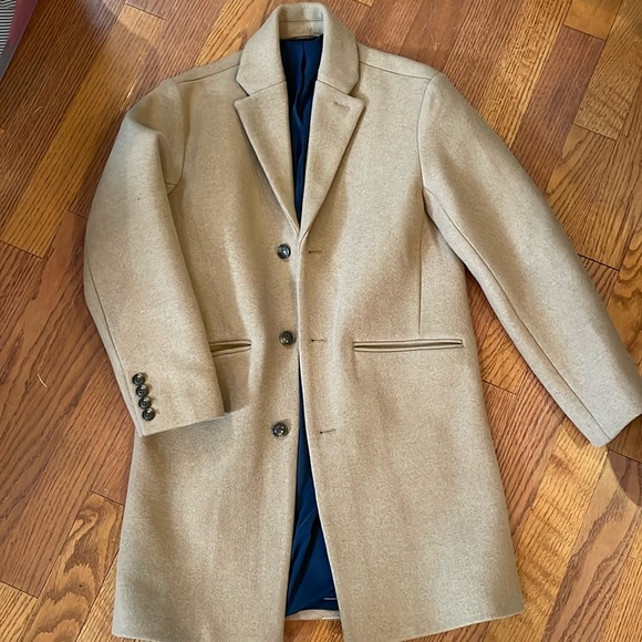 Men's Bonobos italian wool coat size 36